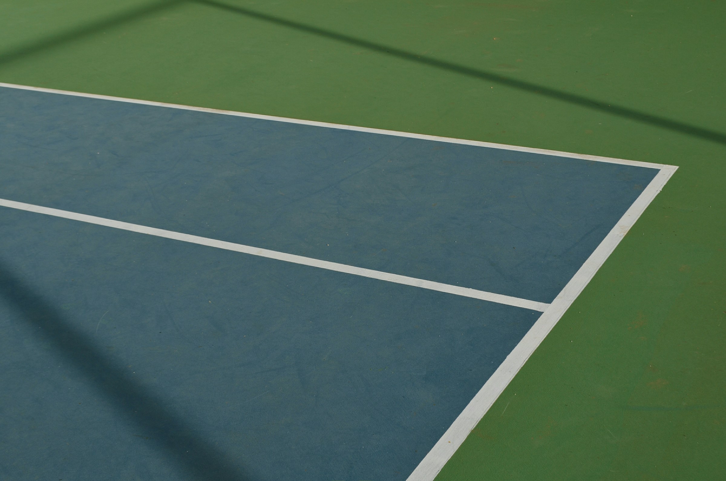 Overhead tennis courts